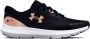 Under Armour Sports Trainers for Women Surge 3 Grey Black - Thumbnail 5