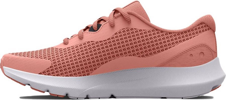 Under Armour Surge 3 Hardloopschoenen Pink Sands Pink Sands Jet Gray Dames