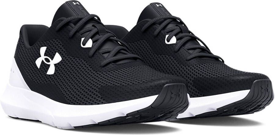 Under Armour Surge 3 3024883-001 Mannen Zwart Hardloopschoenen - Foto 4