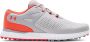 Under Armour Golf UA W Charged Breathe SL-White Halo Gray Electric Tangerine - Thumbnail 2