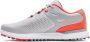 Under Armour Golf UA W Charged Breathe SL-White Halo Gray Electric Tangerine - Thumbnail 6