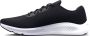 Under Armour Charged Pursuit 3 Hardloopschoenen Black White Dames - Thumbnail 4