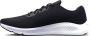 Under Armour Charged Pursuit 3 Hardloopschoenen Black White Dames - Thumbnail 5