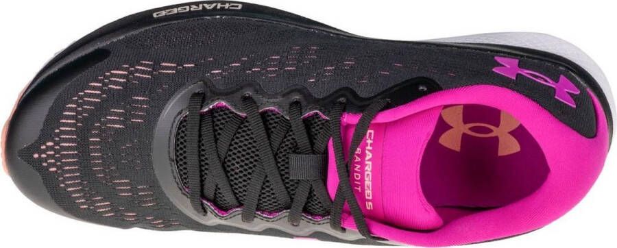 Under Armour W Charged Bandit 6 3023023-002 Vrouwen Zwart Hardloopschoenen