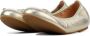 UNISA Ballerina Dames Basmi Maat: 37 Materiaal: Leer Kleur: Goud - Thumbnail 13
