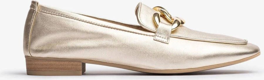 Unisa Buyo Loafers Instappers Dames Goud