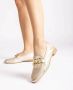 Unisa Buyo Loafers Instappers Dames Goud - Thumbnail 8