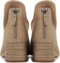 UNISA Enkellaarsjes Dames Mulere Sue Maat: 38 Materiaal: Suède Kleur: Beige - Thumbnail 6