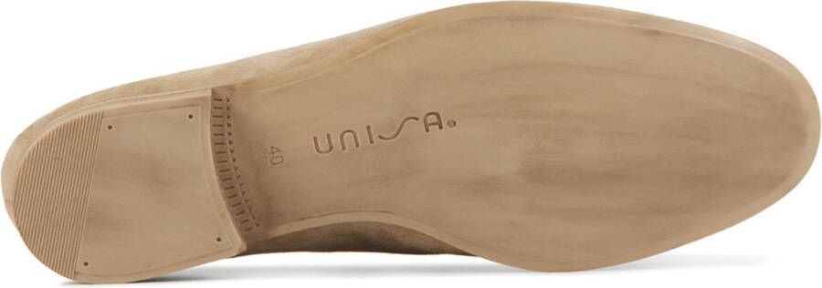 Unisa Instappers Dames Instapschoenen Damesschoenen Suède Dalcy sue Beige