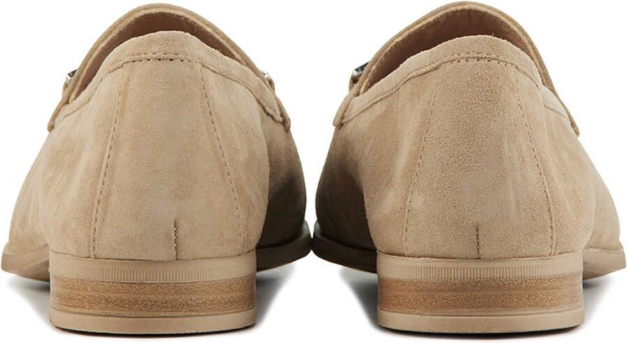 Unisa Instappers Dames Instapschoenen Damesschoenen Suède Dalcy sue Beige