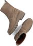 Bruin Tinten Jofo Enkelboots Enkellaarsjes Dames Taupe - Thumbnail 6