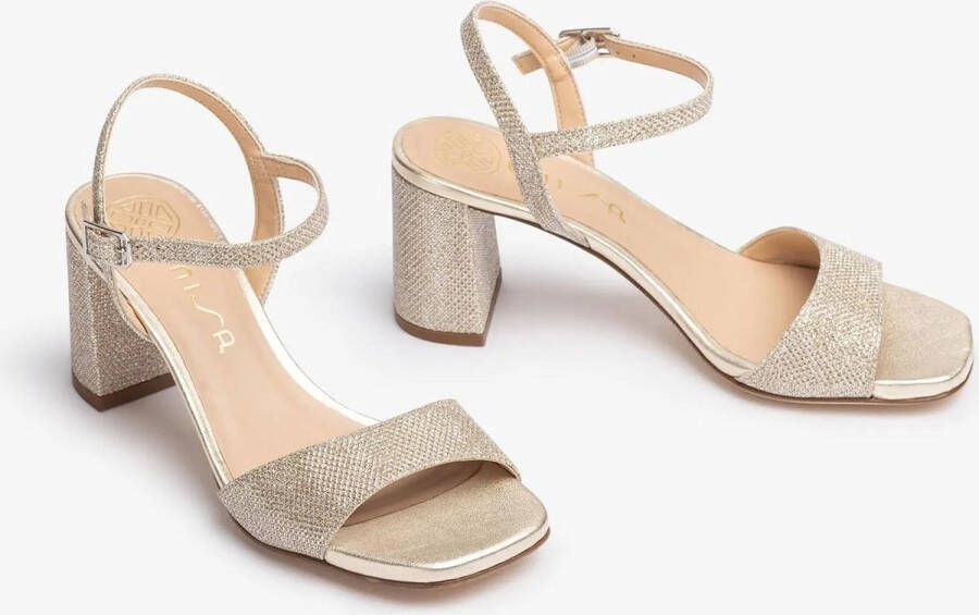 Unisa Bekijk hier de Moraty EV PLATINO van by SHUZ sandalen dames EV PLATINO Textiel - Foto 4