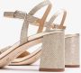Unisa Bekijk hier de Moraty EV PLATINO van by SHUZ sandalen dames EV PLATINO Textiel - Thumbnail 7