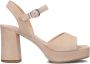 Bruin Tinten Odran Sandalen Dames Beige - Thumbnail 4