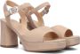 Bruin Tinten Odran Sandalen Dames Beige - Thumbnail 5