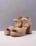UNISA Sandalen Dames Odran Maat: 40 Materiaal: Suède Kleur: Beige - Thumbnail 9