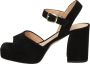Unisa Odran Sandalen Dames Zwart - Thumbnail 13