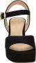 Unisa Odran Sandalen Dames Zwart - Thumbnail 17