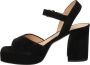 Unisa Odran Sandalen Dames Zwart - Thumbnail 18