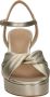 Unisa Onoa sandalette van leer met metallic finish - Thumbnail 8