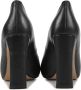 Unisa Pumps Stiletto Dames Damesschoenen Leer Blokhak hoogte Pascual led Zwart - Thumbnail 4