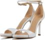 Unisa Sandalen Dames Damesschoenen Leer Blokhak hoogte 8 cm Yasu bride Wit - Thumbnail 6