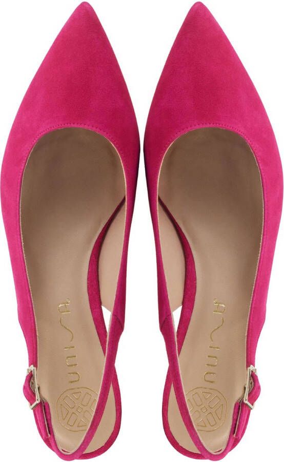 Unisa Sandalen Dames Damesschoenen Leer hoogte Jamal Fuchsia
