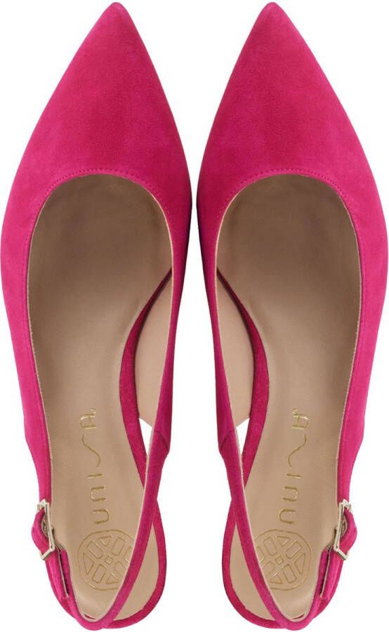 Unisa Sandalen Dames Damesschoenen Leer hoogte Jamal Fuchsia