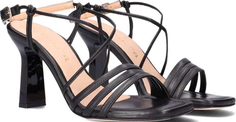 Unisa Snob Sandalen Dames Zwart