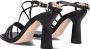 Unisa Zwarte Sandaal Snob met Kitten Hak Black Dames - Thumbnail 6