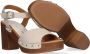 UNISA Dames Taco Maat: 38 Materiaal: Leer Kleur: Wit - Thumbnail 7