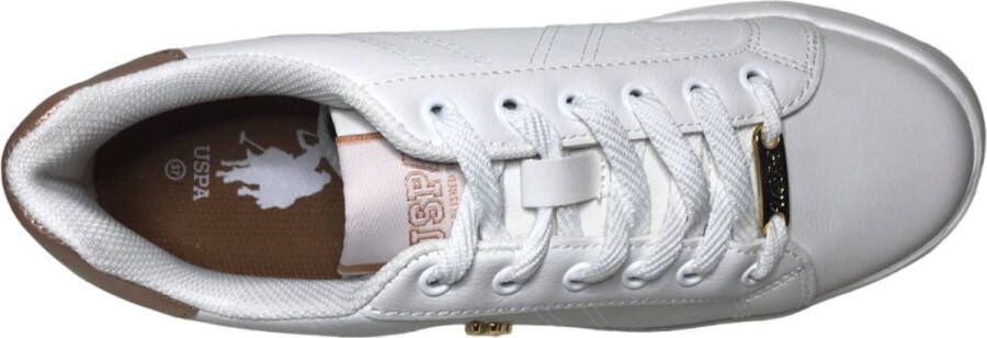 US Polo Assn. U.S. Polo Assn. Exxy Sportieve veter sneakers wit - Foto 4