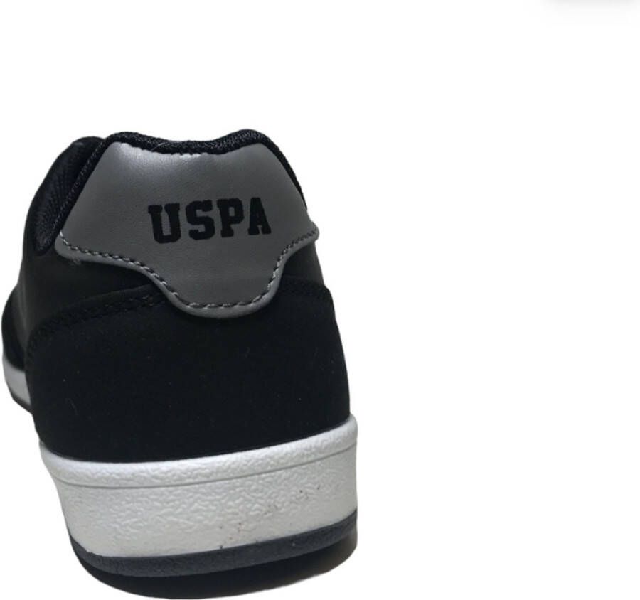 US Polo Assn. U.S. Polo Assn. Kares- Sportieve veter sneakers zwart wit