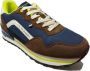 U.s. Polo Assn. Jonas 002 Suede Nylon Donkerblauw Bruin Hardloopschoenen Brown - Thumbnail 4