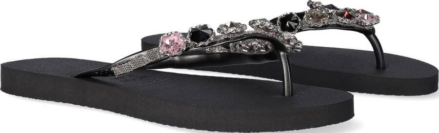 Uzurii Alegria Dames Slippers Black | Zwart | Kunststof - Foto 8