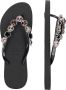 Uzurii Alegria Dames Slippers Black | Zwart | Kunststof - Thumbnail 10