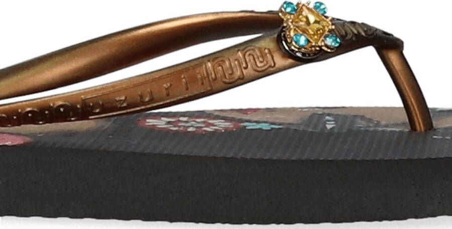 Uzurii Beach Printed Claudia Dames Slippers Black - Foto 5