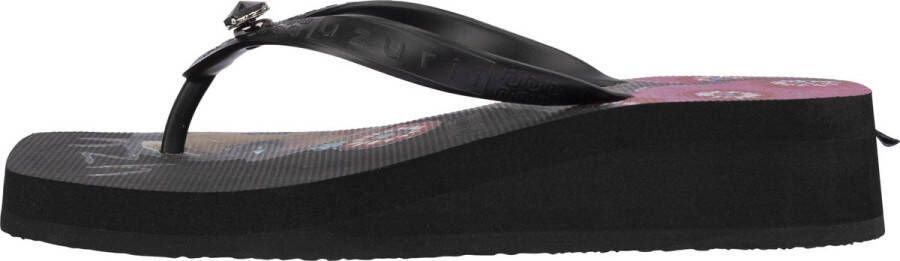 Uzurii Beach Printed Claudia Mid Heel Zwart - Foto 5