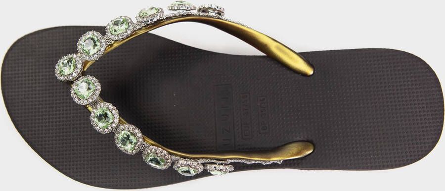 Uzurii Beatrix Teenslippers Dames Zwart