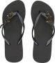 Uzurii Black Crocodile Switch High Heel Dames Slippers Black | Zwart | Black Crocodile Switch High Heel - Thumbnail 4