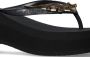 Uzurii Black Crocodile Switch High Heel Dames Slippers Black | Zwart | Black Crocodile Switch High Heel - Thumbnail 6
