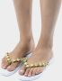 Uzurii Crystal Flower Dames Slippers White | Wit | Kunststof - Thumbnail 5