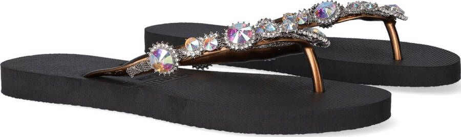 Uzurii Chrystal Marilyn Black slippers dames (18.253.02)