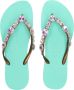 Uzurii Chrystal Marilyn Dames Slippers Mint Green | Aqua | Kunststof - Thumbnail 9