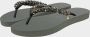 Uzurii Classic Aby Army Green dames slippers Army Green - Thumbnail 4