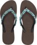 Uzurii Classic Aby Baby Blue Dames Slippers Taupe | Taupe | Kunststof - Thumbnail 4