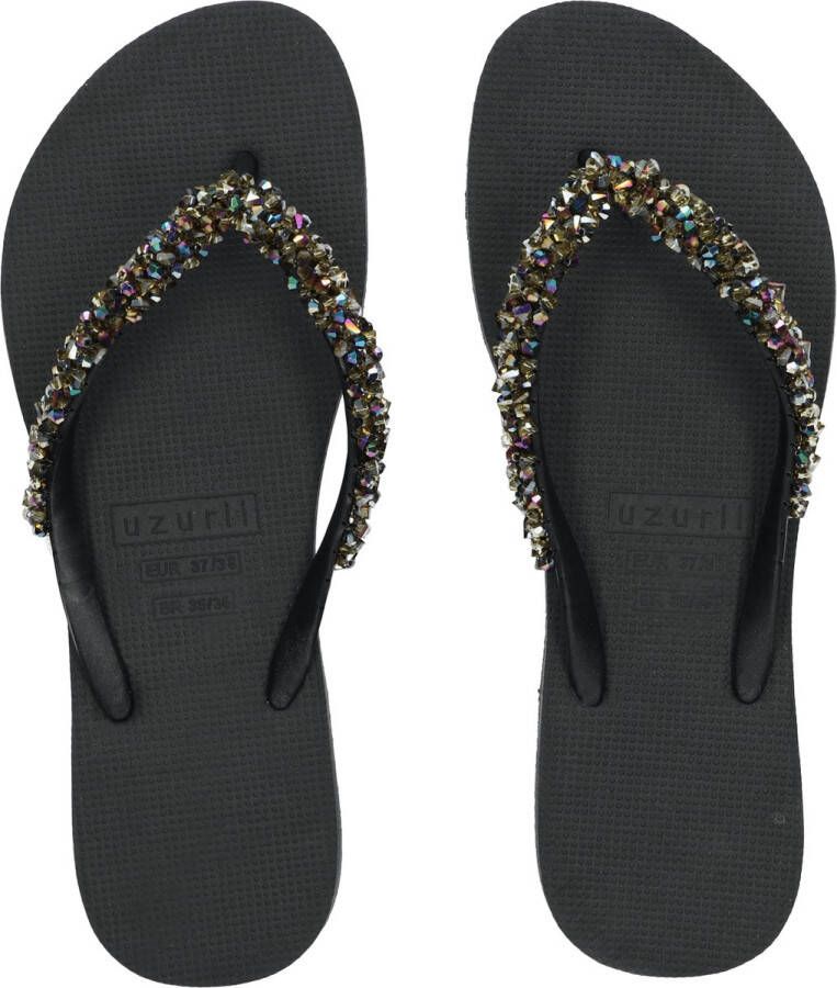 Uzurii Classic Aby Black slippers dames (18.160.02)