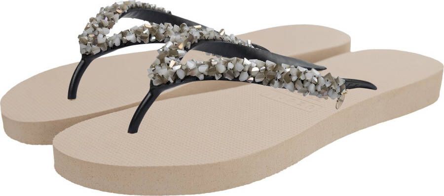 Uzurii Classic Aby Silver Sand slippers dames (18.255.08)