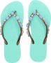 Uzurii Copa Cabana Blue Dames Slippers Mint Green | Aqua | Copa Cabana Blue - Thumbnail 2