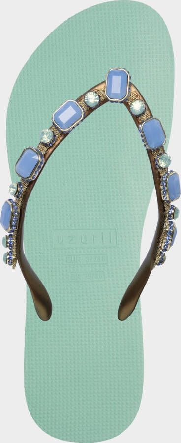 Uzurii Copa Cabana Blue Dames Slippers Mint Green | Aqua | Copa Cabana Blue - Foto 6